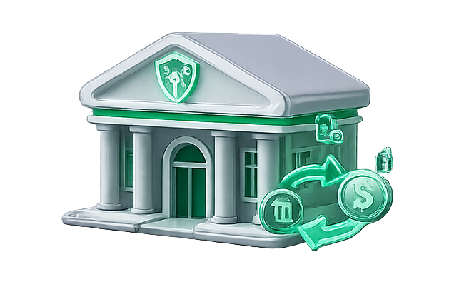 Bank/Transfer Graphic